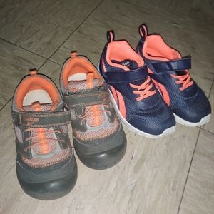 Bundle of 2 Pairs Kids' Velcro Sneakers